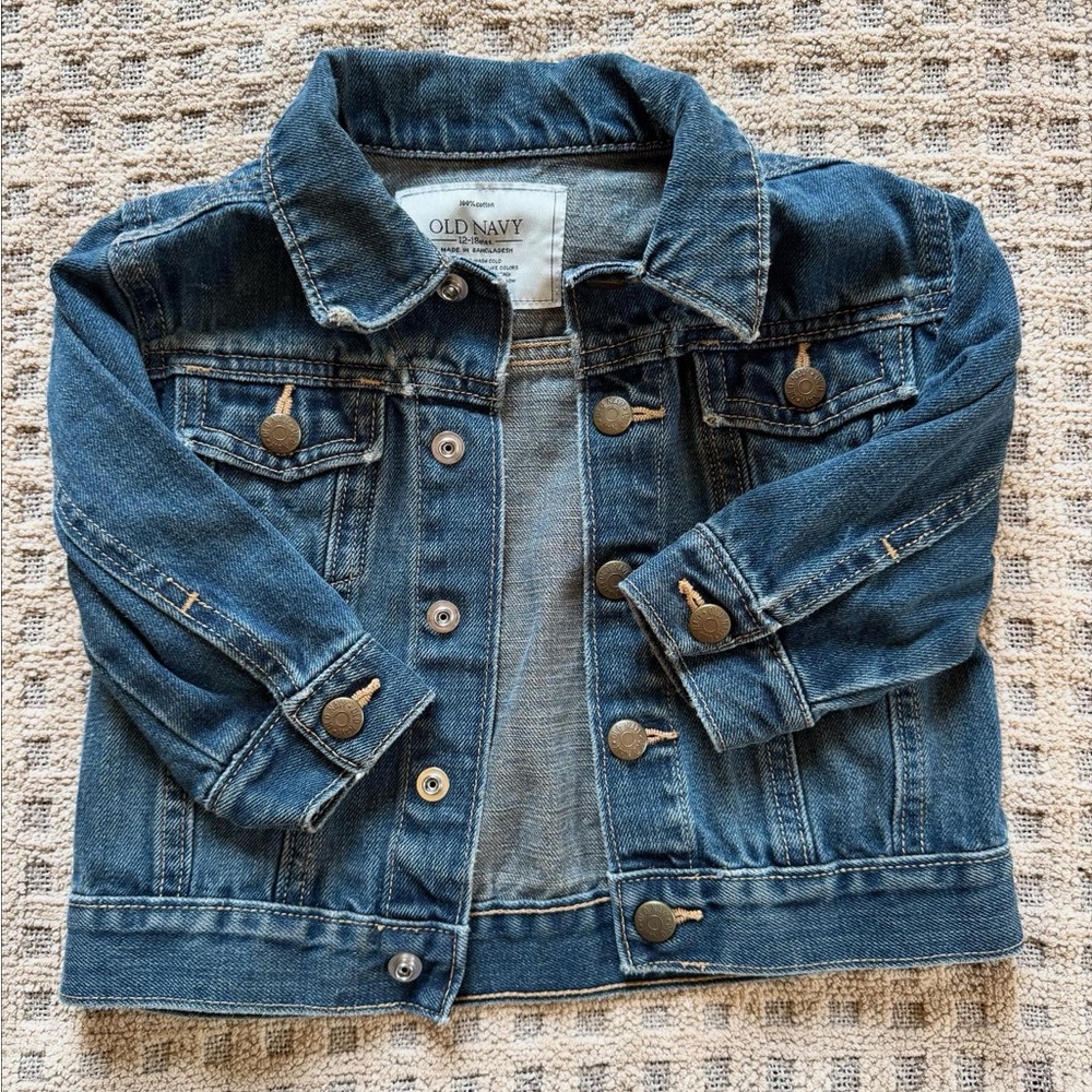 Old Navy Kids Blue Denim Jacket